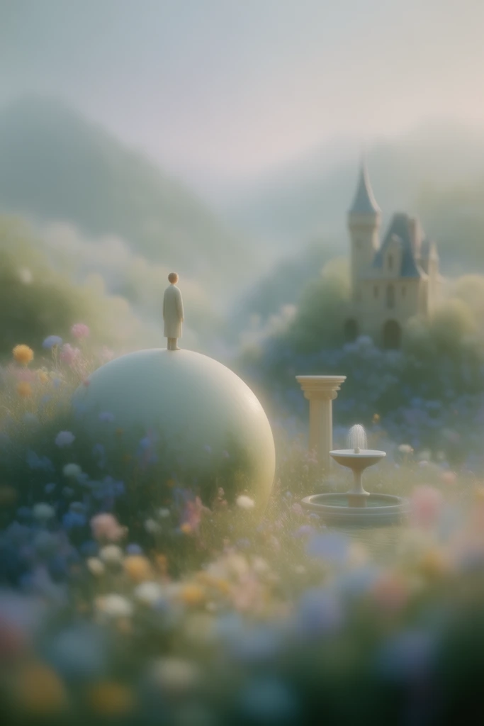 Ethereal Minimalist Serenity style AI image example 2