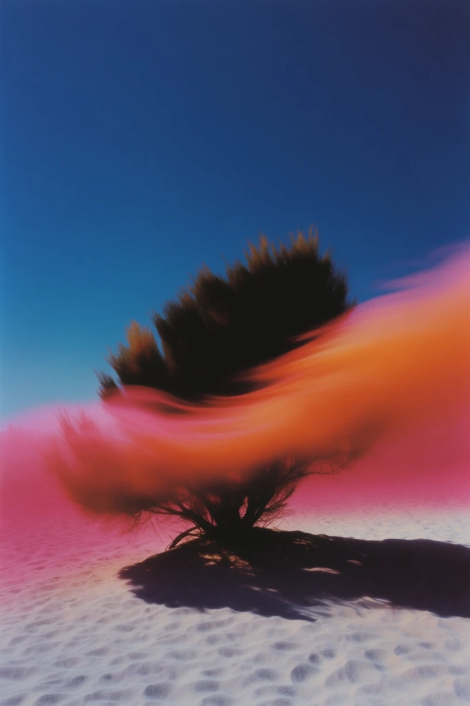 Chromatic Kinetic Surrealism style AI image example 2