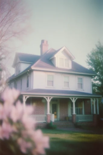 Dreamy Analog Haze style reference image — pastel color palette