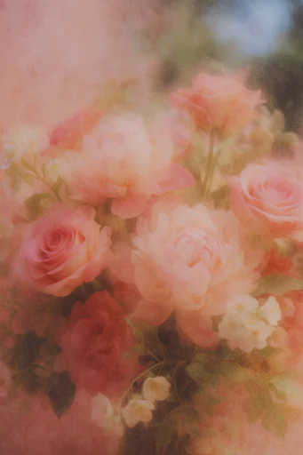 Ethereal Nostalgic Haze style reference image — nostalgic color grading