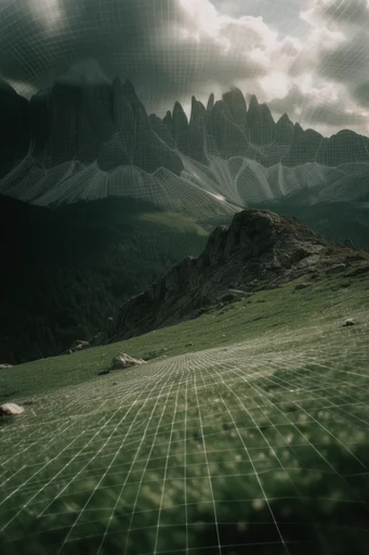 Simulated Gothic Wilderness style reference image — overcast natural light