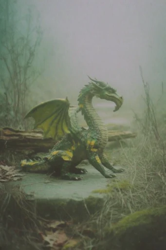 Misty Liminal Desolation style reference image — liminal space