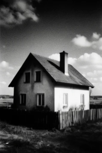 Gritty Noir Analog style reference image — analog horror texture