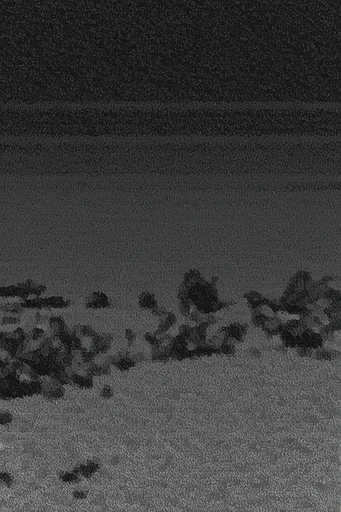 Gritty Monochromatic Noir style AI image example 2