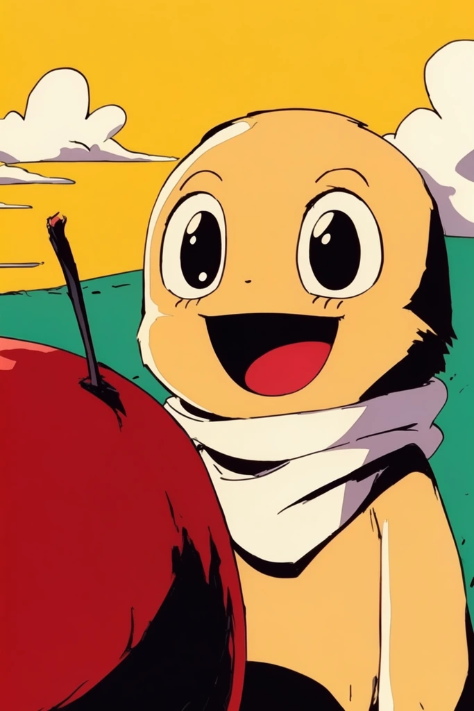 Retro Pop Anime style AI image example 2