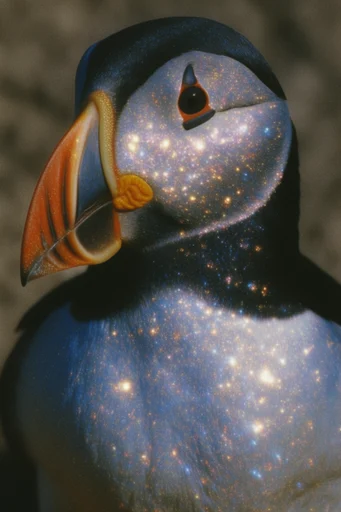 Luminous Prismatic Etherealism style AI image example 3