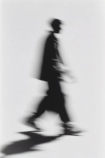 Kinetic Monochrome Abstraction moodboard — generate AI images in this style