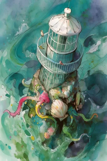 Ethereal Bio-Fluid Synthesis style reference image — biopunk solarpunk fusion