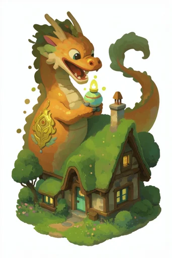 Cozy Isometric Miniatures style reference image — vibrant earthy tones