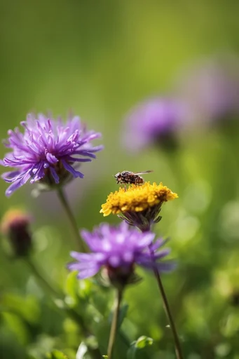 Ethereal Macro Wonders style reference image — pristine natural textures