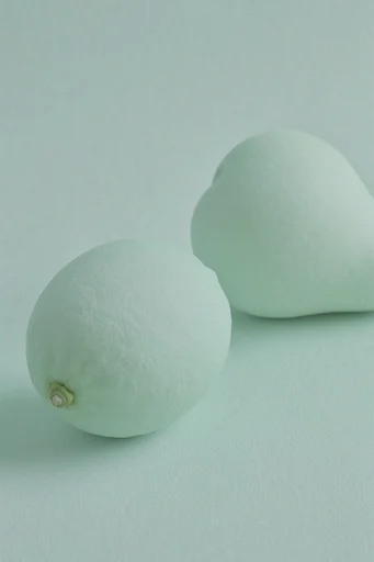 Ethereal Grain Minimalism style reference image — heavy grain texture