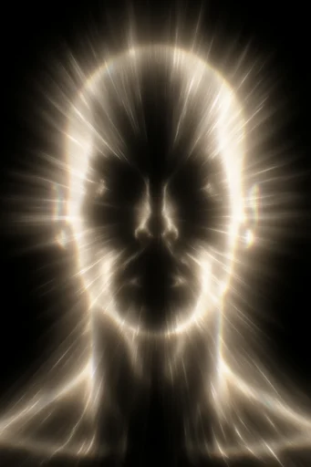 Ethereal Prismatic Luminance style reference image — spectral glow