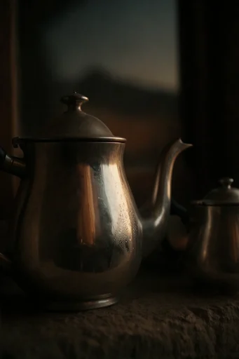 Cinematic Nocturnal Noir style reference image — low-key chiaroscuro lighting