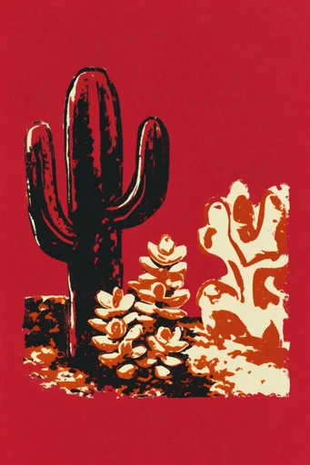 Bold Graphic Printcraft style reference image — minimalist poster art