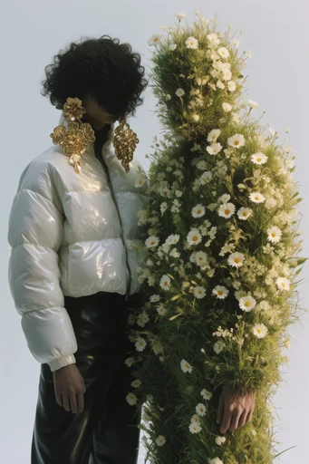 Surreal Tactical Botanics style reference image — tactical avant-garde