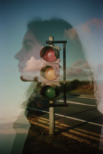 Ethereal Surrealist Atmospherics style reference image — botanical and cloud overlays