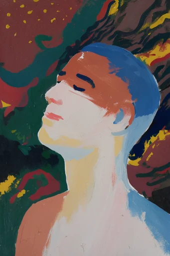 Nocturnal Fauvist Impasto moodboard — generate AI images in this style