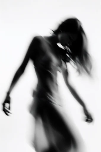 Spectral Monochrome Noir moodboard — generate AI images in this style
