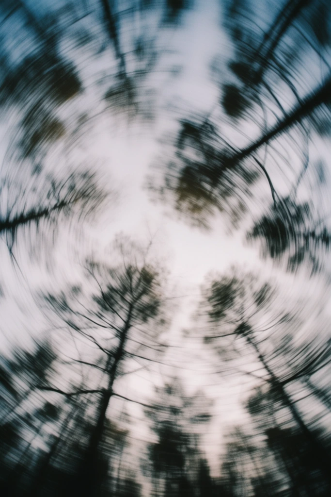 Monochrome Kinetic Vertigo style AI image example 2