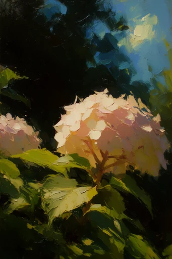 Luminous Impasto Atmosphere style reference image — ethereal atmosphere