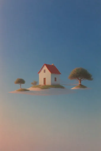 Ethereal Surrealist Geometry style AI image example 4