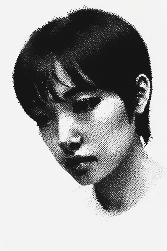 Gritty Monochromatic Zine moodboard — generate AI images in this style