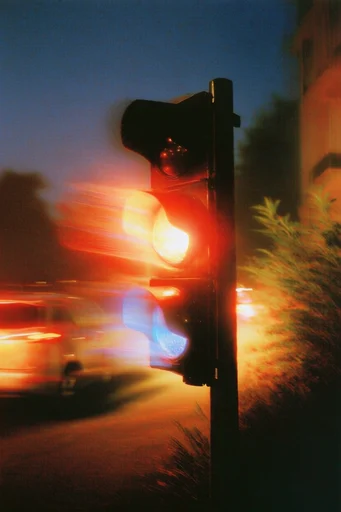 Ethereal Nocturnal Luminescence style reference image — analog film grain