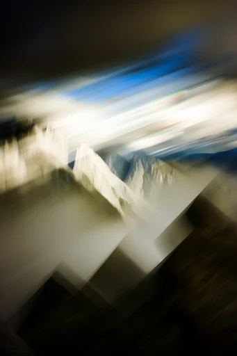 Kinetic Liquid Impressionism style reference image — intentional camera movement