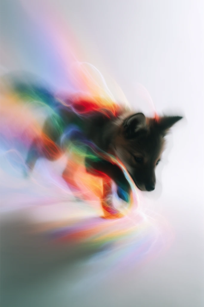Kinetic Impressionist Motion style AI image example 3