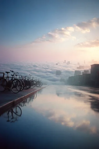 Ethereal Mirror Surrealism style reference image — surreal minimalism