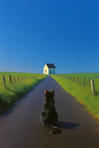 Surreal Liminal Minimalism style reference image — dreamlike atmosphere
