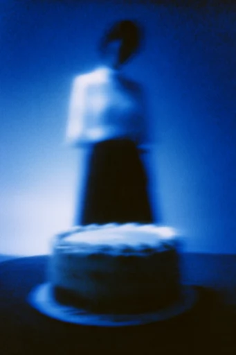 Nocturnal Azure Haze style reference image — cinematic high contrast