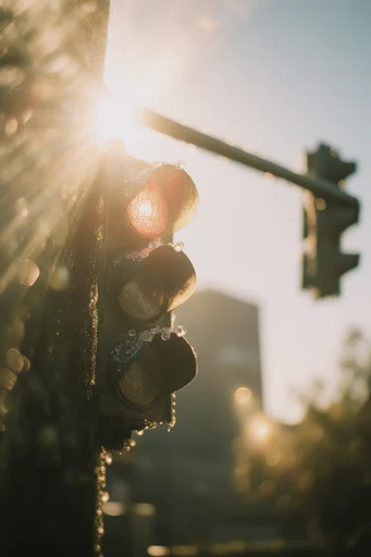Ethereal Golden Dew style reference image — golden hour backlighting
