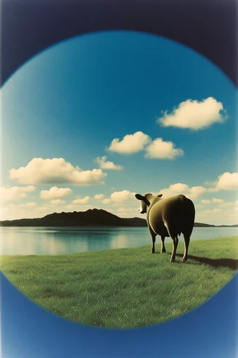 Nostalgic Surrealist Liminality style AI image example 3