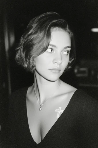 Cinematic Monochrome Noir style reference image — low-key lighting