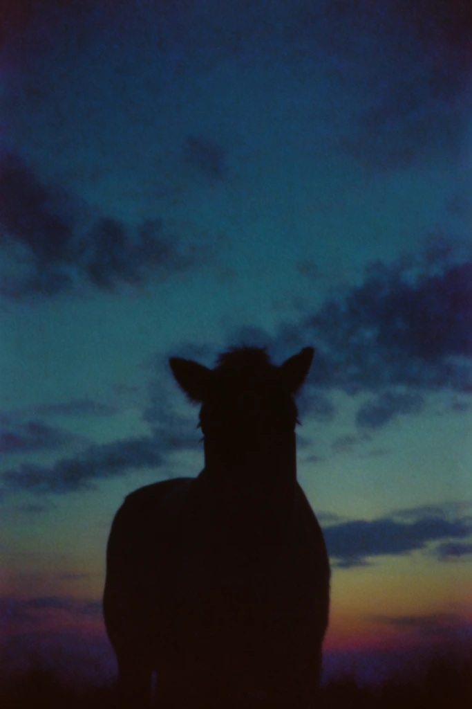Cinematic Twilight Melancholy style AI image example 3