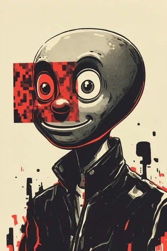 Gritty Crimson Noir moodboard — generate AI images in this style