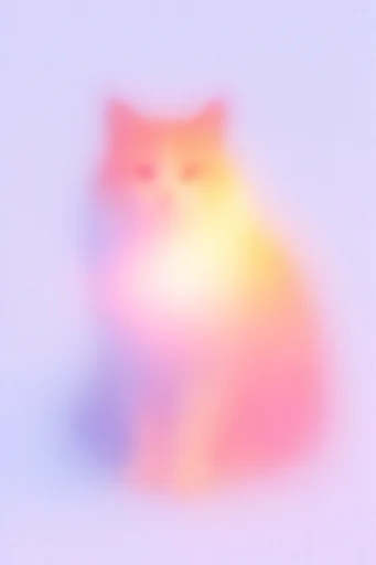 Ethereal Aura Minimalism style reference image — vibrant color fields