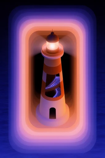 Luminous Psychedelic Depth style reference image — fluid liquid dynamics