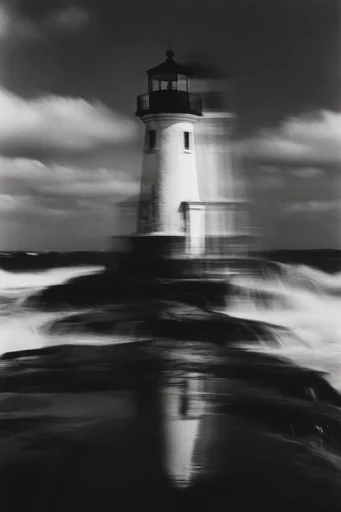 Spectral Motion Noir style reference image — spectral photography