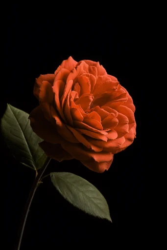 Minimalist Botanical Chiaroscuro style reference image — pristine white petals