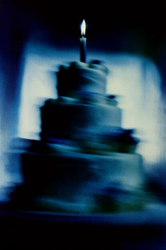 Nocturnal Digital Noir style reference image — motion-blurred abstraction