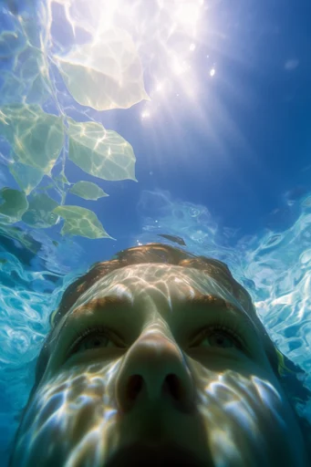 Luminous Submerged Etherealism moodboard — generate AI images in this style