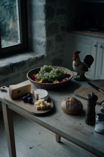 Cinematic Overhead Realism style reference image — cinematic film aesthetic