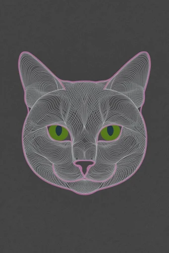 Minimalist Esoteric Geometry style reference image — geometric wireframe