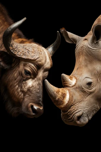 Dramatic Naturalist Chiaroscuro style reference image — stark black background