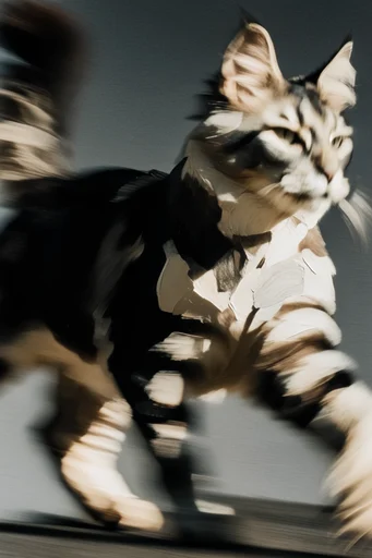 Dynamic Kinetic Velocity style reference image — shutter drag