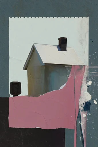 Tactile Deconstructed Realism style AI image example 4