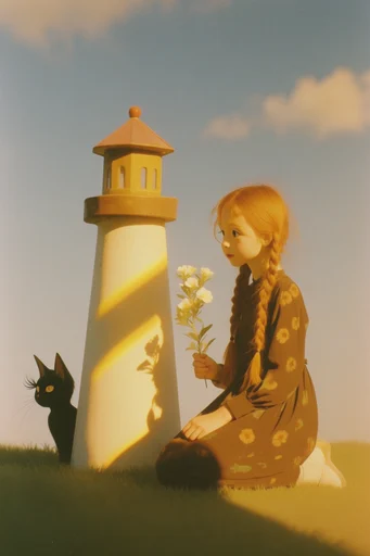 Cinematic Chiaroscuro Sunlight style reference image — intimate portrait