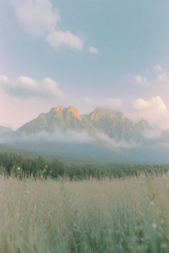 Ethereal Pastel Nostalgia style reference image — soft-focus haze